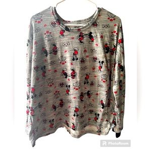 Large Mickey Mouse long sleeve